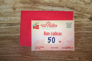 Bon cadeau  50 CHF  