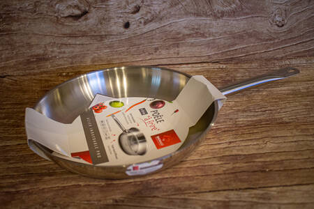 Poêle inox 32 cm 