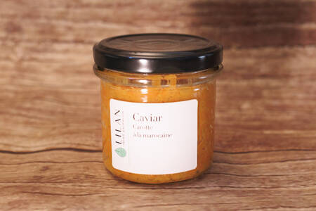 Caviar de Carotte à la marocaine 120 g BIO