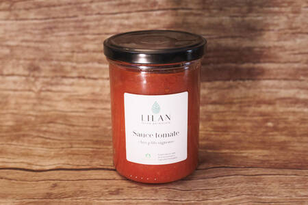 Sauce tomate aux p'tits oignons 380 g BIO